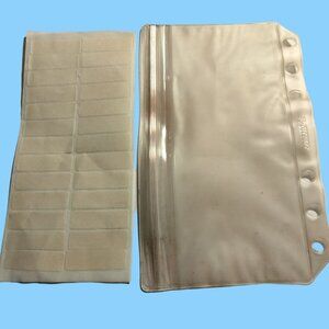 Franklin Covey Zip Pouch Compact Planner Binder Refill Label Stickers